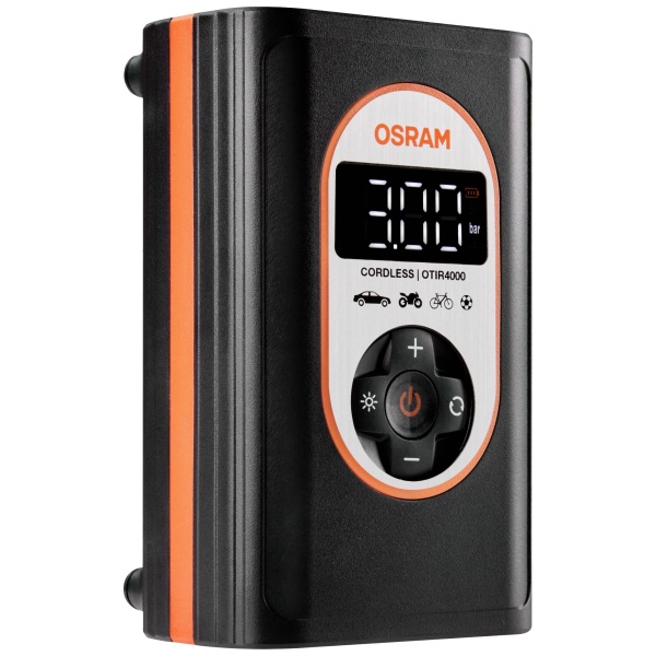 Osram TYREinflate 4000, 8.3 Bar, Digital, Auto-Stop, Lampa Led Inspectie OTIR4000